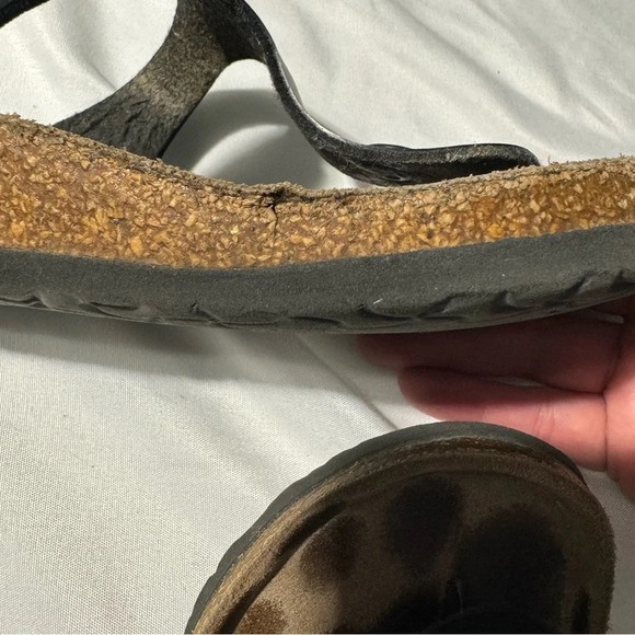 Birkenstock Gizeh Sandals Black Size 34 (US 4) 220cm - Picture 12 of 16